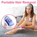 Miniatyrbillede 3 af 5: Epilator, Smooth Glide Epilator til kvinder Ansigtshår Fjernelse Fac