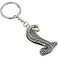 Miniatyrbillede 1 af 4: Salgsbil Logo Nøglering - 3D Krom Metal Bil Nøglering Nøglering Legering Nøgleholder