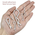 Miniatyrbillede 2 af 5: 150 stk. Splintpind Retainer Pins, R Clips Retainer Pins Cotter P