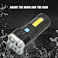 Pikkukuva 5 / 5: Taskulamppu (vakio) Super Bright LED -taskulamppu COB-sivulla