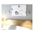 Miniatyrbillede 4 af 4: 3W LED-sengelampe LED Fleksibel Svane (Sort) Væglampe
