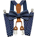 Pikkukuva 1 / 4: Housut ja perhosolmiosetti - Elastinen polka dot -kuvio - Miesten vaatevarusteet häihin ja muihin juhliin