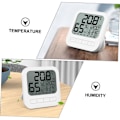 Miniatyrbild 3 av 5: Elektronisk termometer inomhustermometer väggtermometer hygrometer inomhustermometer hög precision fuktighetsmätare omgivningsklimatindikator whi