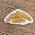 Miniatyrbillede 2 af 5: 1 stk. ROSE FLOWER Silikone Fondant Form Kageform Chokolade Slik