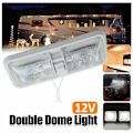 Miniatyrbilde 3 av 5: 12V LED-campingvogn taklampe, båt RV innvendig belysning med