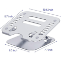 Miniatyrbild 3 av 5: Laptopstativ, Laptopstöd för skrivbord, Datorstativ för bärbar dator - Fällbar