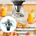 Miniatyrbillede 4 af 5: Kompatibel kniv til Thermomix Bimby TM31 TM 31 Knive Blender Skarp Klinge i Rustfrit Stål