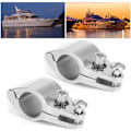 Miniatyrbillede 2 af 5: Top Jaw Slide, 2 stk. Bimini Top Jaw Slide Stål Hardware Fastgørelses Klemme til Både til Oppustelige Kommercielle Yachter (22 mm)