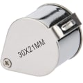 Miniatyrbillede 3 af 5: Juveler Loupe - 30 x 21mm Glas Forstørrelsesglas Juvel