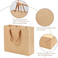 Miniatyrbilde 3 av 3: 15 stk gaveposer med håndtak Store gaveposer med, 12,5\"x 4,5\"x 11\" tunge