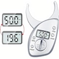 Miniatyrbillede 5 af 5: LCD Digital Kropsfedt Kaliper, Kropsfedtmåler til Måling af Hudfolder og Beregning af Kropsfedtprocent for Mænd Kvinder