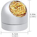 Miniatyrbillede 2 af 5: Loddekolbe Spidsrenser Jern Spidsrenser 6stk Messing Spidsrenser Sæt Br
