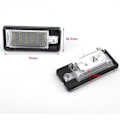 Miniatyrbilde 4 av 5: 2-delt LED-skiltlys 18 SMD bakre skiltlys for Au-di A3