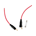 Miniatyrbillede 3 af 5: 10 stk. 5x20 mm AGC sikringsholder inline skruetype med 16AWG ledning 32V 20A til hurtige glas sikringer