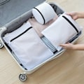 Miniatyrbilde 5 av 5: Vaskemaskin Nett, 3PCS Sylindrisk Vaskeripose med Glidelås for Maskinvask, Gjenbrukbare Vaskesekker for Bluse, Strømper, Undertøy, BH, Linge