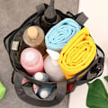 Miniatyrbilde 3 av 4: Bærbar Mesh Dusj Baderoms Kurv Bag Rask Tørking Pustende Cad