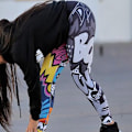 Miniatyrbillede 4 af 5: Kvinder Digital Tryk Trænings Leggings Høj Talje Push Up M