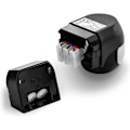 Miniatyrbild 2 av 5: 1x Infraröd rörelsesensor - För inomhus och utomhus räckvidd upp till 12 m vid 180 roterbar lutningsbar Ip44 skydd mot vattenstänk svart