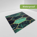 Miniatyrbilde 4 av 5: Smaragdgrønn Holografisk Smaragdgrønn 15x15cm Vanntett Vegg S