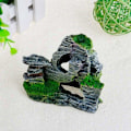 Miniatyrbilde 5 av 5: 1 pakke harpiks akvarium fjellformasjon gjemmested hule stein dekor undervanns S