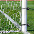 Pikkukuva 3 / 5: 25 kpl kumikiristimien sarja pallolla (musta ja valkoinen 150 mm) teltoille,