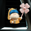 Pikkukuva 1 / 5: Pearl Girls - Auton ilmanraikastin tuuletusaukon pidikkeellä - Suloinen diffuusori Auton ilmanraikastin - Autonraikastin tuuletindiffuusori - Autonraikastin tuoksu tuuletin tuuletusaukon pidike 65x45x35 mm