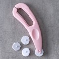 Miniatyrbilde 5 av 5: Fondant Roller Cutter Cake Embosser Lattice Roller Tool Baking DI