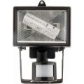 Miniatyrbilde 4 av 5: HalogenprojektorSvart med sensor - IP44 CE