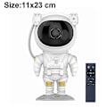 Miniatyrbild 2 av 5: Astronautstjärnprojektor Stjärngalaxprojektor med timer, vuxen