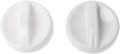 2 st universell mikrovågsugn plastspole vridknapp timeromkopplare, 4,6*4,6 cm, vit