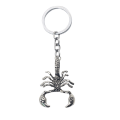 Pikkukuva 1 / 5: Metal Scorpion Keychain Scorpio Zodiak Horoscope Sign Keyring Key
