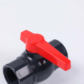 Miniatyrbillede 4 af 4: PVC-ventil til limning 32mm kugleventil kugleventil til svømning