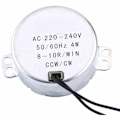 Pikkukuva 1 / 4: Sähköinen mikroaaltouunin synkronimoottori, sopii pöytämoottorin vaihtoon, pyöreä synkronimoottorin kääntöpöytä 4W CW/CCW 220-240V (8-10RPM)