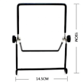 Miniatyrbilde 5 av 5: Justerbart nettbrettstativ iPad-stativ Sammenleggbar bærbar telefonholder Skrivebordsdokk for iPad, iPad Pro, Air, Samsung, Kindle Fire, Switch, Fotorammeholder