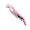 Miniatyrbillede 1 af 4: Pink Corkscrew Dobbelt Hængslet Tjener Vinkelnøgle Flaskeåbner med