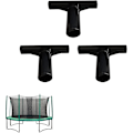 Miniatyrbild 1 av 5: Trampolin T-stycke, 3 st Trampolin Skyddsnät Stolpe Ändstycken, T-format Trampolinrör Hylsa, T-stycke Trampolinkopplingar Snabbkopplingsstång Ändstycken