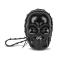 Miniatyrbillede 1 af 5: Skull Tegnebog Kvinders Skuldertasker, Skull Crossbody Tasker Punge Gotiske Tasker Punge