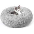 Miniatyrbillede 1 af 5: Katteseng til indendørs katte, Fluffy Round Self Warming Calming Soft P