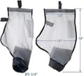 Miniatyrbilde 4 av 5: Nylon Mesh Bag Kompatibel med Polaris 360 380 Pool Cleaner, Multifunksjonell Filter