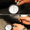 Miniatyrbild 5 av 5: Däcktrycksmätare Manometer Bil Däck Övervakning Mätare