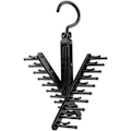Miniatyrbilde 1 av 4: Slipsholder, justerbar kryss X slipsholder belter skjerf krok henger H