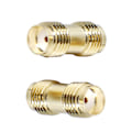 Miniatyrbild 5 av 5: SMA Hon till SMA Hon RF Koaxial Adapter Guldpläterad Adapter för Wi-Fi Antennförstärkare Radiosignalförlängningskabel (10-pack)