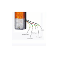 Miniatyrbilde 5 av 5: 2 x LED-baklys Bakre bremsesvingsignal Baklys 40 LED 12V for Tilhenger lastebil campingvogn UV-båt RV