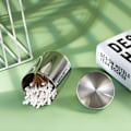 Miniatyrbillede 3 af 5: Bomuldsvatpindholder Organizer, Badeværelse Forfængelighed Opbevaringsboks Dispenser