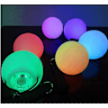 Miniatyrbild 4 av 5: LED Kastbara Glow Balls POI Kastbollar Dans Rekvisita Bollar