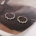 Miniatyrbillede 2 af 5: Forgyldte ringe med kubisk zirkonia kærlighedsring, ringe til kvinder - 2-pak