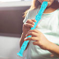 Miniatyrbillede 4 af 5: Høj Pitch Sopran Recorder Fløjte 8 Huller ABS Instrument til Børn Grøn