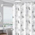 Miniatyrbillede 1 af 3: Mildew Proof Bruseforhæng 180 X 180 cm, Vandtæt Bruseforhæng - Hvid