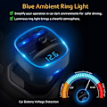 Pikkukuva 4 / 5: Bluetooth-lähetin autoon, langaton radiovastaanotinsovitinsarja Blu:lle