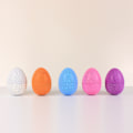 Miniatyrbillede 2 af 2: Tamagotchi Pets-90'ernes nostalgiske legetøj 9CM Grøn æggeskal + pink kæledyr
